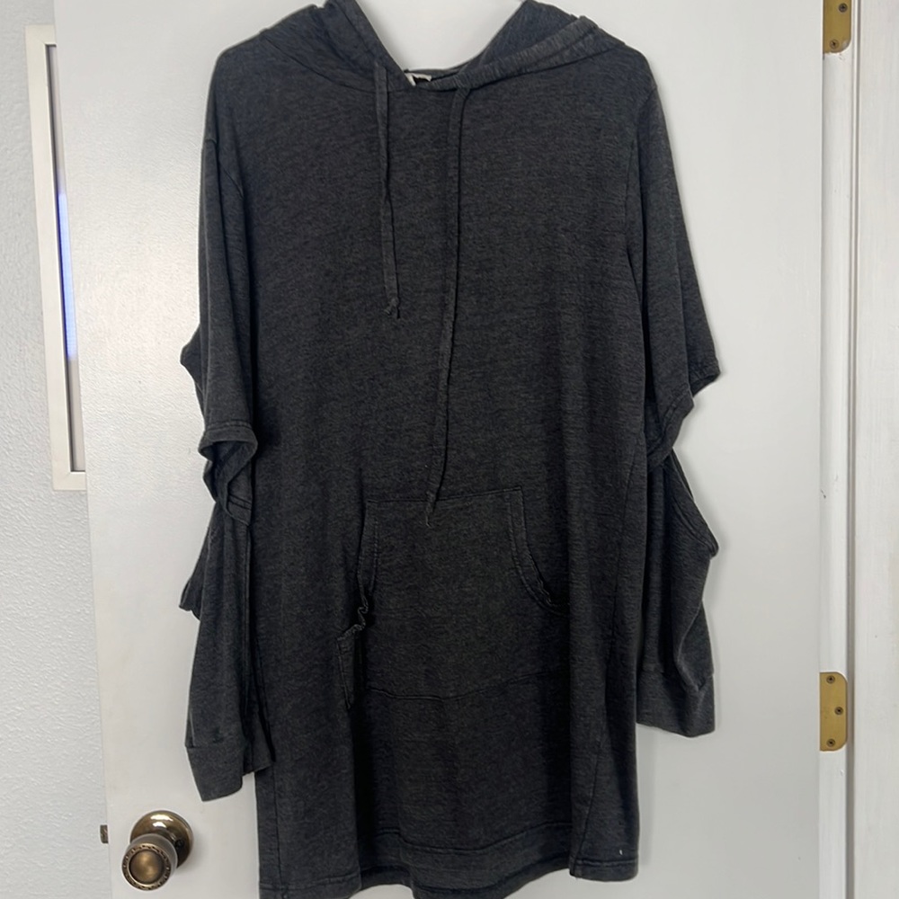 Hoodie sweatshirt dress size large